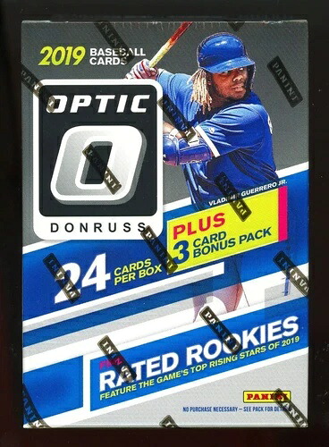 (5) 2019 PANINI DONRUSS OPTIC BASEBALL 密封ブラスターボックス ケース小売価格|トレーディングカード ラフテル