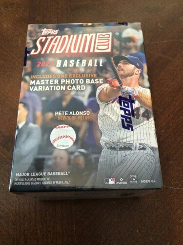 2022 Topps スタジアムクラブ ブラスターボックス 野球 新品 工場未開封 - 3ボックス|トレーディングカード ラフテル