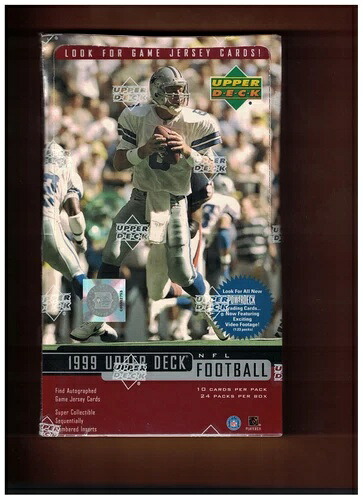 1999年 Upper Deck Football 未開封 ホビーボックス 24/10 E James McNabb RC 工場未開封｜トレーディングカード　ラフテル