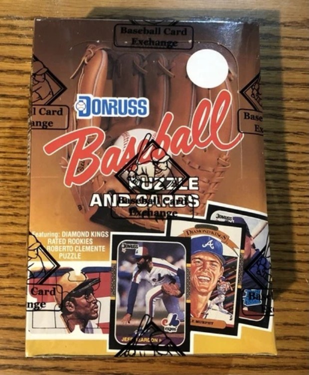 1987年 Donruss 野球用ワックスボックス BBCE 正規品 FASC 未開封ケース入り - Bonds RC|トレーディングカード ラフテル