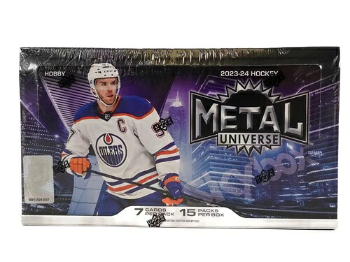 2023-24 Upper Deck Skybox Metal Universe NHL ホッケー ホビー ボックス 工場未開封!｜トレーディングカード　ラフテル