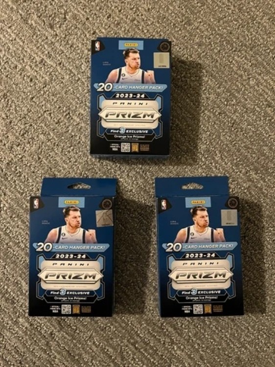 (3個セット) 2023/24 Panini Prizm バスケットボール ハンガーボックス 未開封 新品 ホワイトアイス Prizm｜トレーディングカード　ラフテル 53,460円