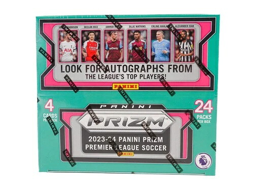 2023/24 パニーニ プリズム プレミアリーグ サッカー 小売用 24パックボックス 工場未開封