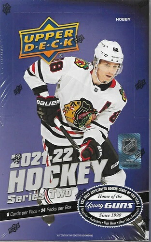 2021-22 Upper Deck シリーズ2 ホッケー - ホビーボックス - 工場未開封