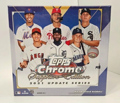 2021 Topps Chrome Update Series Sapphire Edition Baseball ファクトリーシールボックス 新品|トレーディングカード ラフテル
