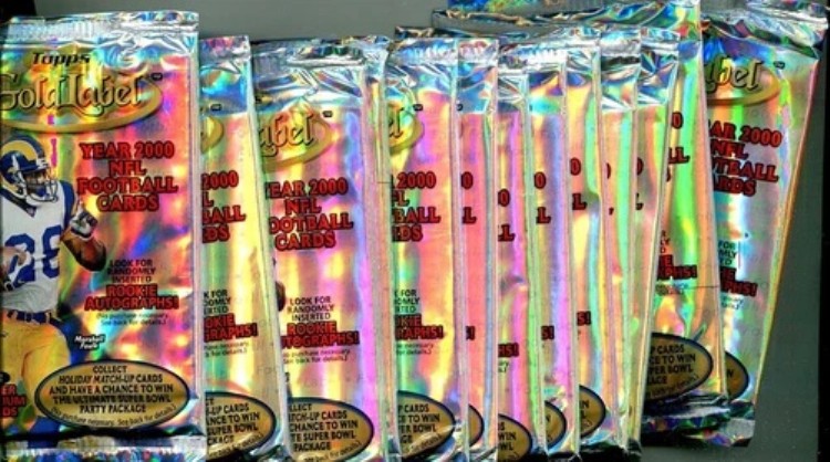 2000 Topps ゴールドラベル フットボール 未開封パック 13枚セット 3カードパック｜トレーディングカード　ラフテル 54,120円