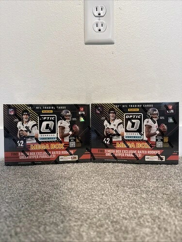 2024 Panini Donruss Optic Football NFL Mega Box グリーン ハイパーパラレル 価格/箱｜トレーディングカード　ラフテル 54,120円