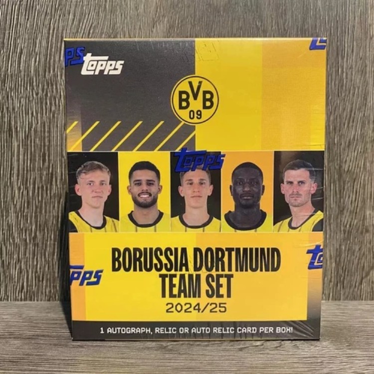 2024-25 TOPPS ドルトムント チームボックス チームセット サッカー スターカード 工場未開封 新品｜トレーディングカード　ラフテル