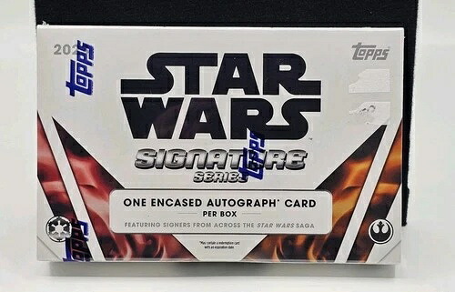 2023 Topps スターウォーズ シグネチャーシリーズ ホビーボックス 新品未開封|トレーディングカード ラフテル