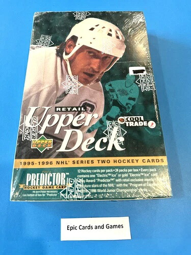 ( 1995-96 Upper Deck シリーズ 2 ) ホッケー リテール ボックス - 工場密封 UD - グレツキー|トレーディングカード ラフテル