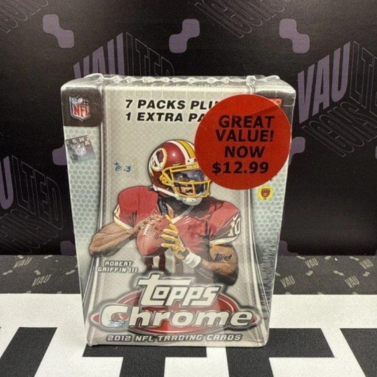 2012 トップス クローム NFL シールド ブラスター ボックス