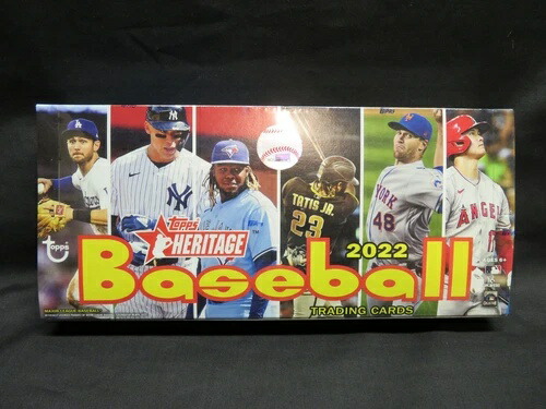 2022 TOPPS ヘリテージ ベースボール 工場未開封 ホビーボックス ワンダー・フランコ (RC)