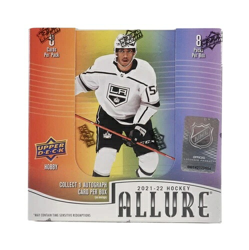2021/22 Upper Deck Allure ホッケー ホビーボックス 英語 工場未開封|トレーディングカード ラフテル