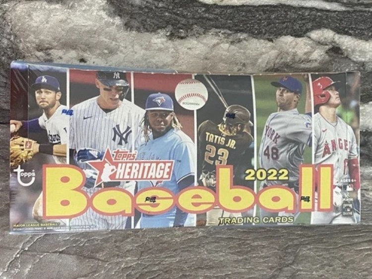 2022 TOPPS ヘリテージ MLB ベースボール 未開封 24 パック ホビーボックス ボビー・ウィット Jr. RC|トレーディングカード ラフテル