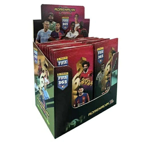 2024 Panini FIFA 365 Adrenalyn XL サッカートレーディングカード 未開封ボックス 50枚入り (パック)|トレーディングカード ラフテル
