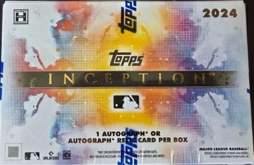 2024 Topps インセプション ベースボール ホビーボックス 工場未開封 7枚入り画像