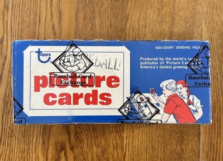 1983 Topps ベースボール 未開封 BBCE 認証済み 自動販売機ボックス d3｜トレーディングカード　ラフテル