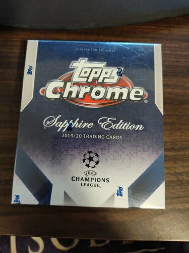 2019-20 Topps UEFAチャンピオンズリーグ クロームサファイア サッカーホビー 工場未開封|トレーディングカード ラフテル