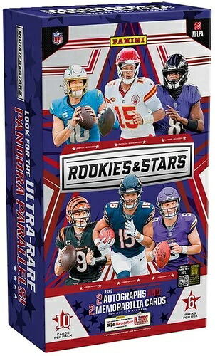 2024 NFL パニーニ ルーキーズ&スターズ NFL トレーディングカード ホビーボックス 未開封 JPより|トレーディングカード ラフテル