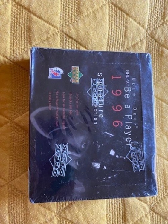 1995-1996 Upper Deck Be a Player Signature Collection 密封ホッケーボックス オート!|トレーディングカード ラフテル