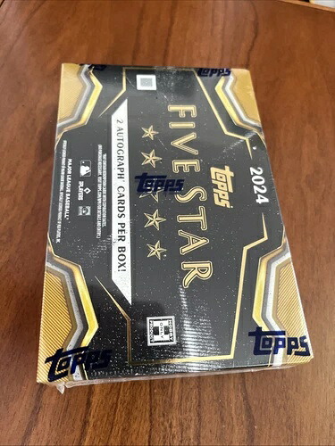 2024 Topps Five Star Baseball シールド ホビーボックス(1ボックスあたり2枚の直筆サイン入り)|トレーディングカード ラフテル