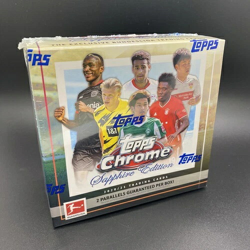 2020-21 Topps Chrome Sapphire ブンデスリーガ 工場未開封ボックス *すぐに発送可能*|トレーディングカード ラフテル