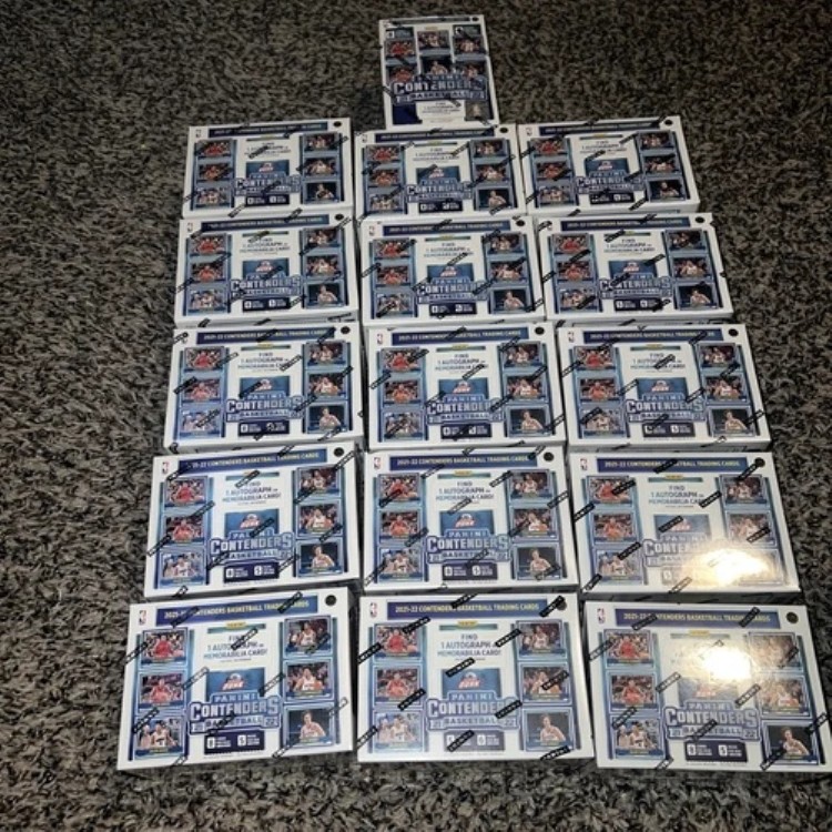 2021-2022 Panini Contenders NBA ブラスター ボックスが未開封です。 ブラスター 16 個が発送されました!|トレーディングカード ラフテル