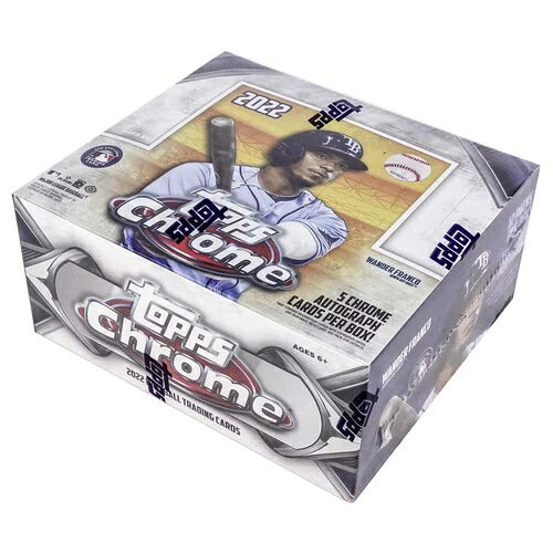 2022 Topps Chrome Baseball HTA ジャンボホビーボックス（工場未開封、手渡し）｜トレーディングカード　ラフテル
