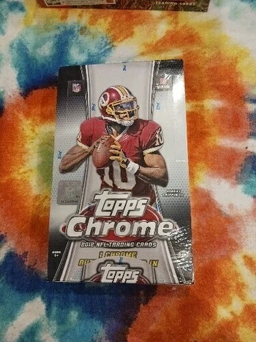 2012 Topps クローム フットボール ホビーボックス 工場未開封 クローム サイン 1枚 RC|トレーディングカード ラフテル