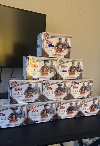 2023/24 Topps UEFAクラブコンペティション ブラスター シールドボックス 10個入り - レリック！ ヤマルRC｜トレーディングカード　ラフテル