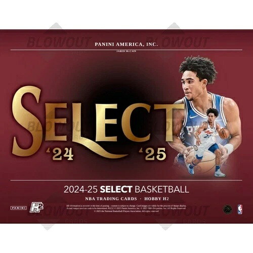 2024-25 パニーニ セレクト H2 バスケットボールボックス 工場未開封 新品 24PAKSEL-HYB｜トレーディングカード　ラフテル