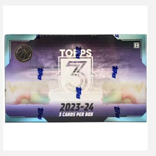 2023-24 TOPPS スリー バスケットボール ホビー ボックス (2 オート) 工場で密封された状態で手元に届きます。|トレーディングカード ラフテル