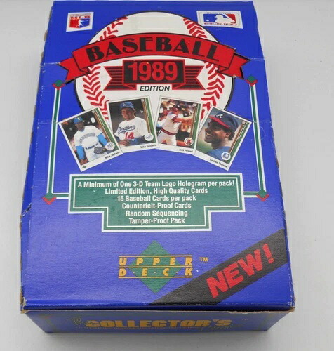 1989 Upper Deck Low シリーズ ワックス フルボックス 36 未開封パック - Ken Griffey Jr. RC｜トレーディングカード　ラフテル