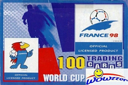 1998 パニーニ ワールドカップ サッカー 工場未開封 ホビーカード BOX-210 カード! 非常にレア!｜トレーディングカード　ラフテル