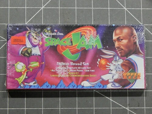 未開封 1996年 Upper Deck スペースジャム デラックスボックスセット 60枚カード バスケットボール NBA ジョーダン|トレーディングカード ラフテル