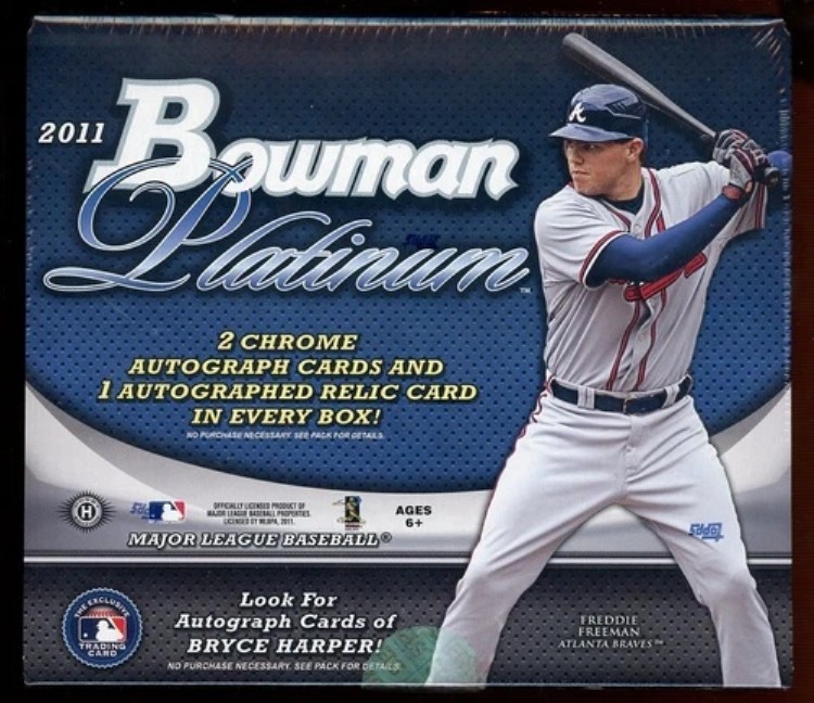2011 ボウマン プラチナ ホビー シールド ベースボール ボックス|トレーディングカード ラフテル