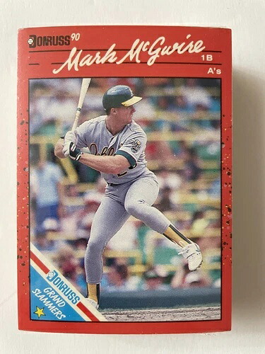 1990年 ドンラス・アスレチックス マーク・マグワイア エラーカード グランドスラマーズ (工場未開封) レア|トレーディングカード ラフテル