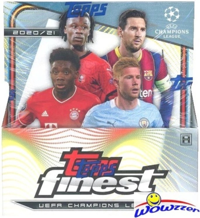 2020/21 Topps Finest UEFAチャンピオンズリーグ ファクトリーシール ホビーボックス-2 オート｜トレーディングカード　ラフテル
