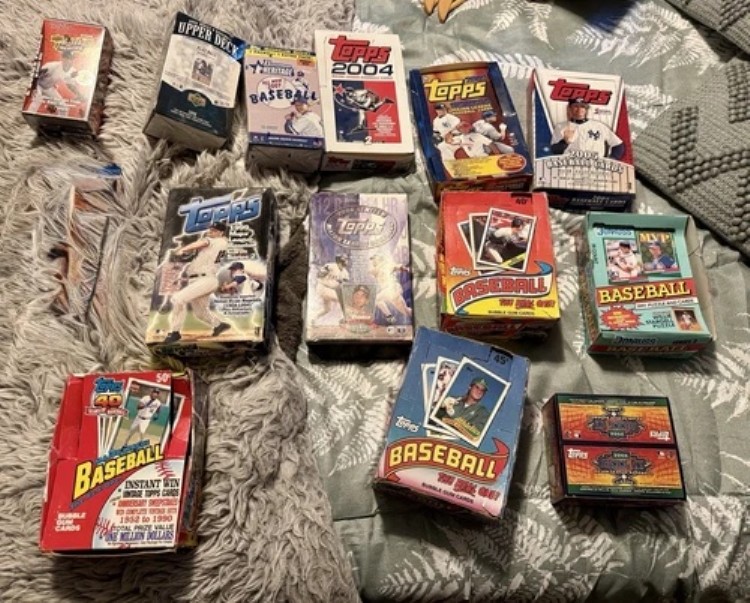 大量ロット 250 個以上 Topps、Bowman、Donruss、Upper Deck Baseball Factory の未開封パック｜トレーディングカード　ラフテル