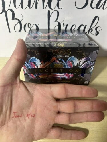 2024 Topps インセプション フットボール ホビーボックス (オート2枚/レリック1枚) 新品未開封｜トレーディングカード　ラフテル