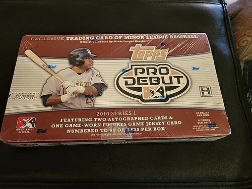 2010 Topps Pro Debut シリーズ 1 ベースボール ファクトリー シール ワックス ボックス (24 パック) トラウト｜トレーディングカード　ラフテル