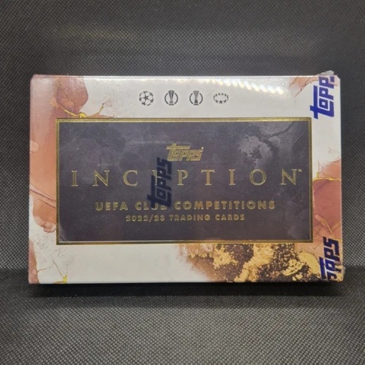 2022-23 Topps Inception UEFA Club Competitions ボックスディスプレイ - 未開封オリジナルパッケージ -|トレーディングカード ラフテル