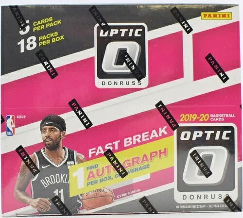 2019-20 Panini Donruss Optic Fast Break バスケットボールボックス 新品 工場未開封 1オート｜トレーディングカード　ラフテル