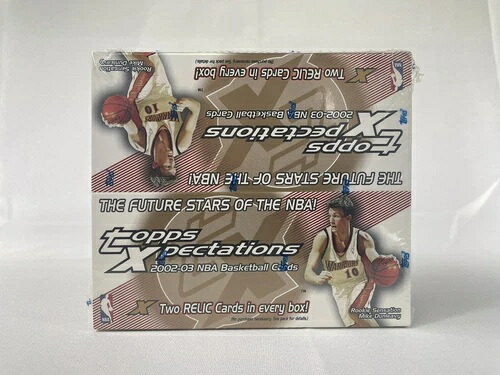 Topps Xpectations 2002-03 NBA バスケットボール 未開封 リテールボックス｜トレーディングカード　ラフテル