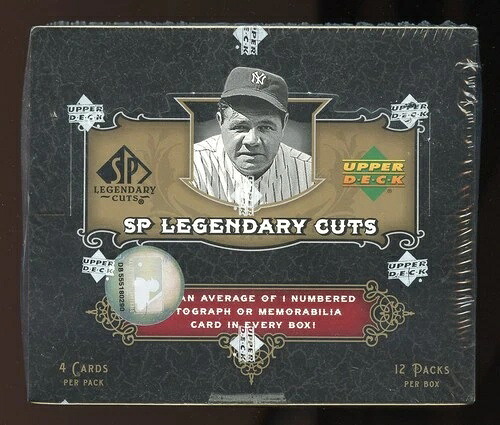 2007年 Upper Deck SP レジェンダリーカット ベースボール ホビーボックス - 工場未開封｜トレーディングカード　ラフテル
