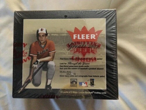 2002 Fleer Greats of the Game 野球 密封 ホビー ボックス オート｜トレーディングカード　ラフテル