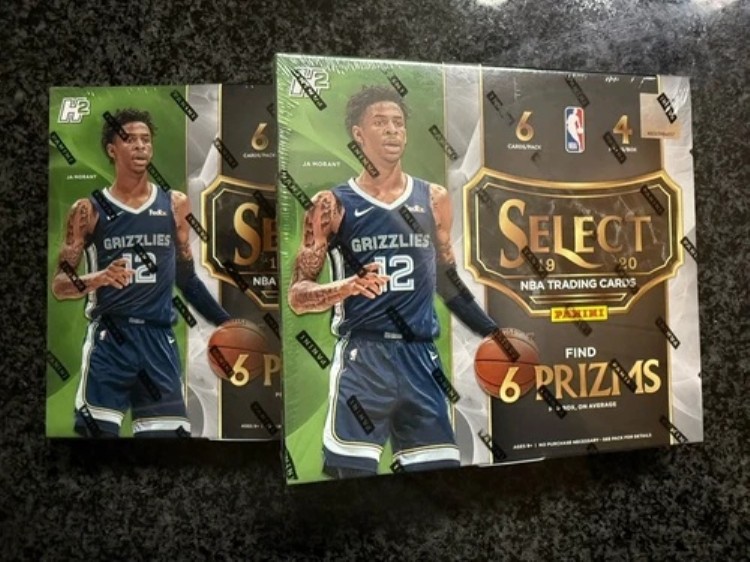 2) 2019-20 パニーニ NBA セレクト "H2" バスケットボール ホビーボックス - 工場未開封｜トレーディングカード　ラフテル