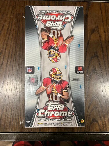 2012 Topps クローム フットボール ラック パック ボックス 工場未開封｜トレーディングカード　ラフテル