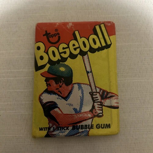 1973 Topps ベースボール 未開封ワックスパック｜トレーディングカード　ラフテル