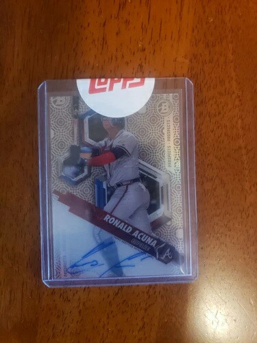 楽天市場】ロナルド・アクーニャ・ジュニア 2023 Topps「2023 NL MVP